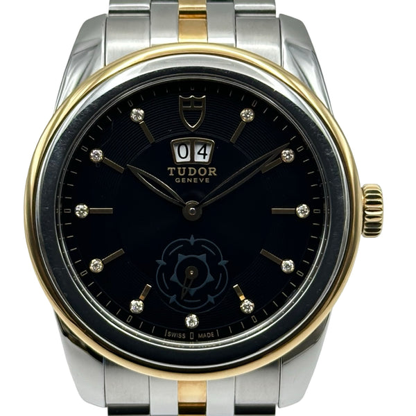チューダー/チュードル TUDOR グラマー ダブルデイト 57003 ブラック