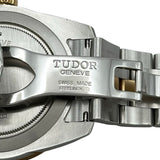 チューダー/チュードル TUDOR グラマー ダブルデイト 57003 ブラック ゴールド/ステンレススチール 自動巻き メンズ 腕時計