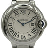 カルティエ Cartier バロンブルードゥカルティエ 28ｍｍ W69010Z4 シルバー ステンレススチール クオーツ レディース 腕時計
