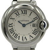 カルティエ Cartier バロンブルードゥカルティエ 28ｍｍ W69010Z4 シルバー ステンレススチール クオーツ レディース 腕時計