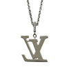 ルイ・ヴィトン LOUIS VUITTON パンダンティフLVダイヤネックレスGM ホワイトゴールド Au750 ダイヤモンド ジュエリー