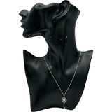 ティファニー TIFFANY＆CO ラウンドスターキーネックレス プラチナ Pt950 ダイヤモンド　 ジュエリー