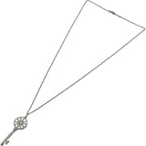 ティファニー TIFFANY＆CO ラウンドスターキーネックレス プラチナ Pt950 ダイヤモンド　 ジュエリー