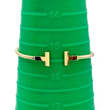ティファニー TIFFANY＆CO Tワイヤーブレス ゴールド Au750 ジュエリー