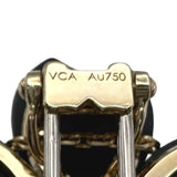 ヴァンクリーフ＆アーペル Van Cleef & Arpels ローズドノエルネックレス ゴールド Au750 オニキス ジュエリー