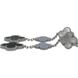 ヴァンクリーフ＆アーペル Van Cleef & Arpels マジックアルハンブラピアス ホワイトゴールド Au750 マザーオブパール ジュエリー