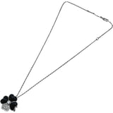 ヴァンクリーフ＆アーペル Van Cleef & Arpels コスモスネックレス ホワイトゴールド Au750 オニキス ジュエリー
