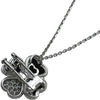 ヴァンクリーフ＆アーペル Van Cleef & Arpels コスモスネックレス ホワイトゴールド Au750 オニキス ジュエリー