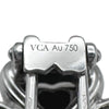 ヴァンクリーフ＆アーペル Van Cleef & Arpels コスモスネックレス ホワイトゴールド Au750 オニキス ジュエリー