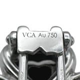 ヴァンクリーフ＆アーペル Van Cleef & Arpels コスモスネックレス ホワイトゴールド Au750 オニキス ジュエリー
