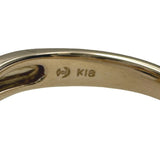 タサキ TASAKI リボンモチーフリング ゴールド K18 ダイヤモンド ジュエリー