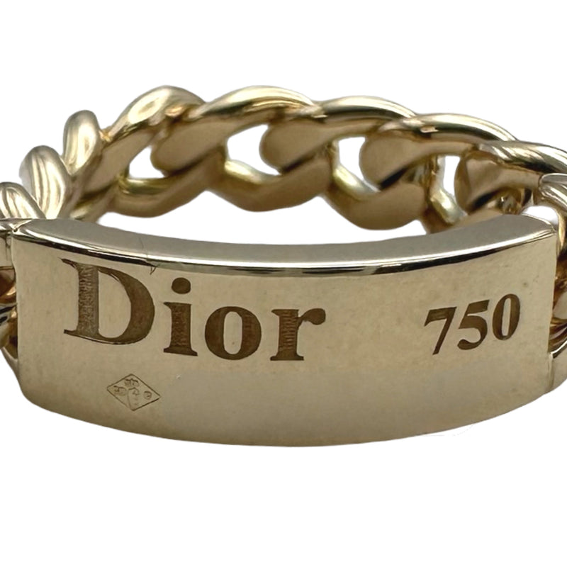 クリスチャン・ディオール Christian Dior ロゴリング ゴールド 750