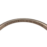 ティファニー TIFFANY＆CO Tワイヤーバンドリング ピンクゴールド AU750 ダイヤモンド ジュエリー