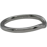 ティファニー TIFFANY＆CO カーブドリング プラチナ Pt950 ダイヤモンド ジュエリー