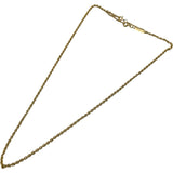 カルティエ Cartier フォルサチェーンネックレス ゴールド 750 ジュエリー