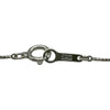 タサキ TASAKI クロスネックレス ホワイトゴールド K14WG ダイヤモンド ジュエリー