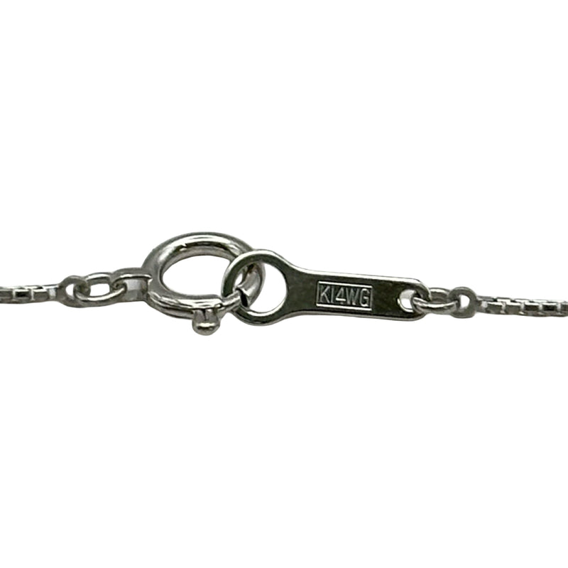【三連休SALE】TASAKI K14WG ダイヤモンド　クロスネックレス タサキ TASAKI クロスネックレス ホワイトゴールド K14WG ダイヤモンド