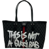 バレンシアガ BALENCIAGA GUCCIコラボ ザ ハッカープロジェクト トートバッグ 680125 グレー/ブラック キャンバス レザー レディース トートバッグ