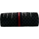 バレンシアガ BALENCIAGA GUCCIコラボ ザ ハッカープロジェクト トートバッグ 680125 グレー/ブラック キャンバス レザー レディース トートバッグ