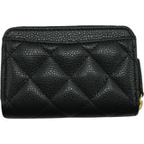 シャネル CHANEL クラシックジップコインパース AP0216 ブラック ゴールド金具 キャビア レディース コインケース