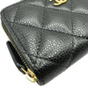 シャネル CHANEL クラシックジップコインパース AP0216 ブラック ゴールド金具 キャビア レディース コインケース