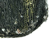 シャネル CHANEL ココキューバチェーンショルダー A98617 23番台 カーキ シルバー金具 スパンコール レディース ショルダーバッグ