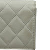 シャネル CHANEL マトラッセスモールウォレット AP3178 ホワイト ゴールド金具 キャビア レディース 二つ折り財布