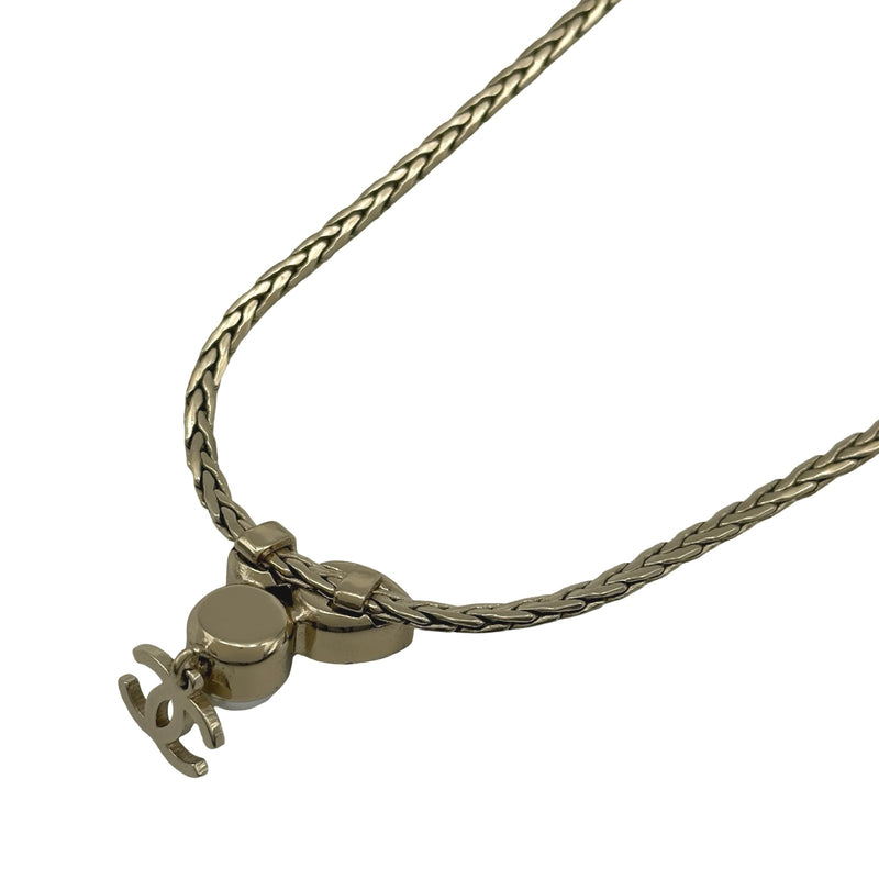 シャネル CHANEL パールネックレス ゴールド メタル アクセサリー 