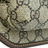 グッチ GUCCI シェリーボディバッグ 760217 ブラウン GGスプリーム メンズ ボディバッグ