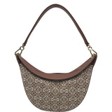 ロエベ LOEWE ルナ スモール A923PM1X02 タン ジャガード/カーフ レディース ショルダーバッグ