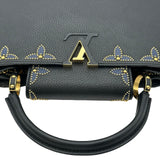 ルイ・ヴィトン LOUIS VUITTON カプシーヌPM M52138 ノワール/ネイビー ゴールド金具 トリヨン レディース ショルダーバッグ