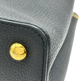 ルイ・ヴィトン LOUIS VUITTON カプシーヌPM M52138 ノワール/ネイビー ゴールド金具 トリヨン レディース ショルダーバッグ