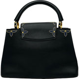 ルイ・ヴィトン LOUIS VUITTON カプシーヌPM M52138 ノワール/ネイビー ゴールド金具 トリヨン レディース ショルダーバッグ