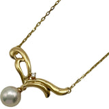 タサキ TASAKI ネックレス ゴールド K18 パール ジュエリー