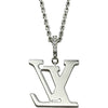 ルイ・ヴィトン LOUIS VUITTON パンダンティフLVダイヤネックレスGM ホワイトゴールド Au750 ダイヤモンド ジュエリー