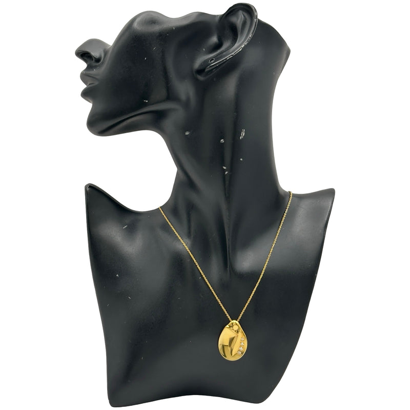 Tiffany 18k マドンナネックレス ティファニー TIFFANY＆CO マドンナネックレス ゴールド K24/K18