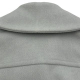 エルメス HERMES ウールヘリンボーンダッフルコート 3H0149DK ブルー ウール レディース ダッフルコート