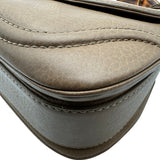 グッチ GUCCI ニューバンブーハンドバッグ 254884 ブラウン レザー レディース ショルダーバッグ