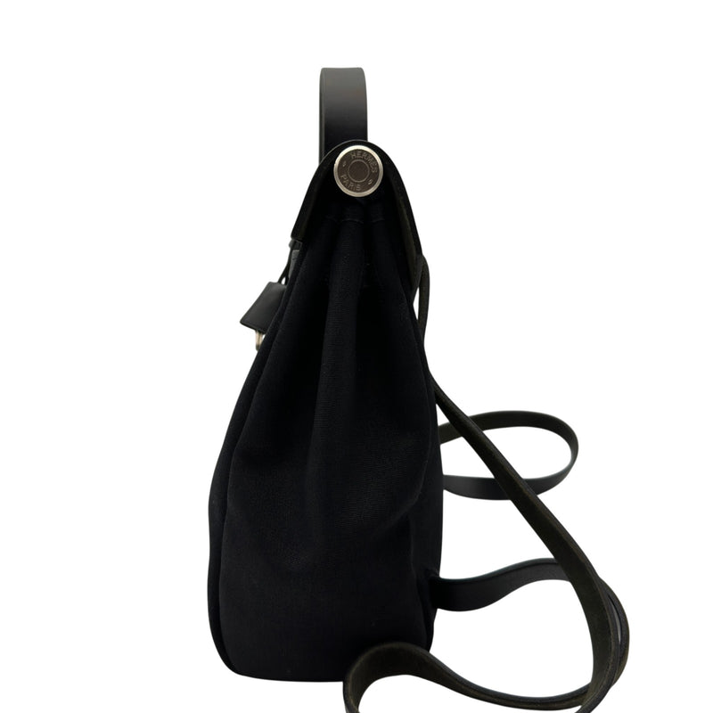 HERMES エルメス エールバッグ リュックアド 2way エルメス HERMES エールバッグアドPM □D刻 ブラック シルバー金具