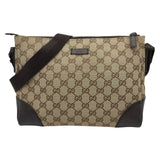 グッチ GUCCI GGキャンバス ショルダーバッグ 114273 ブラウン GGキャンバス/レザー レディース ショルダーバッグ