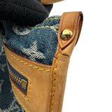 ルイ・ヴィトン LOUIS VUITTON フラット・ショッパー M95018 ブルー モノグラム・デニム レディース トートバッグ