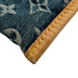 ルイ・ヴィトン LOUIS VUITTON フラット・ショッパー M95018 ブルー モノグラム・デニム レディース トートバッグ