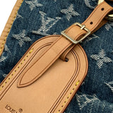 ルイ・ヴィトン LOUIS VUITTON フラット・ショッパー M95018 ブルー モノグラム・デニム レディース トートバッグ