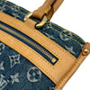 ルイ・ヴィトン LOUIS VUITTON フラット・ショッパー M95018 ブルー モノグラム・デニム レディース トートバッグ