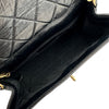 シャネル CHANEL カメリア スモールフラップバッグ AS2328 30番台 ブラック/ゴールド金具 シャイニーカーフ レディース ショルダーバッグ