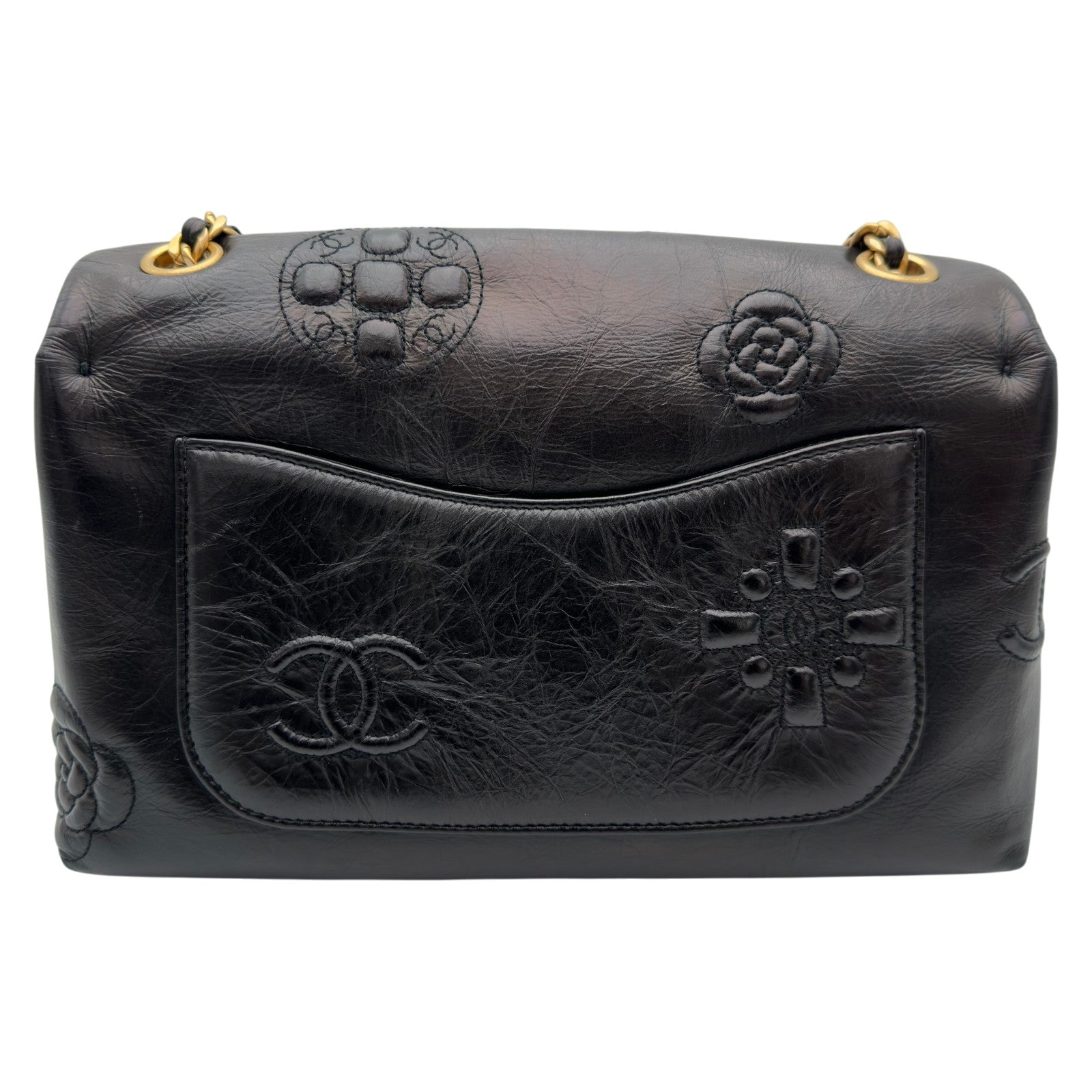 シャネル CHANEL カメリア スモールフラップバッグ AS2328 30番台