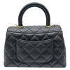 シャネル CHANEL ココハンドルXXS AS2215 ブラック ゴールド金具 キャビアスキン レディース ショルダーバッグ