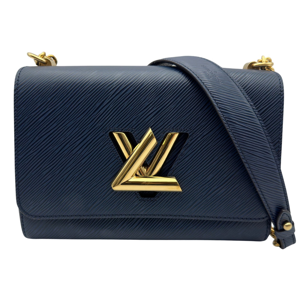 ルイ・ヴィトン LOUIS VUITTON ツイストMM M53090 ネイビー エピレザー