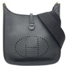 エルメス HERMES エヴリン3 PM W刻 ブラック/ゴールド金具 トリヨン レディース ショルダーバッグ