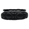 シャネル CHANEL バブルキルト フラップバッグ A93602 23番台 ブラック/シルバー金具 ラムスキン レディース ショルダーバッグ